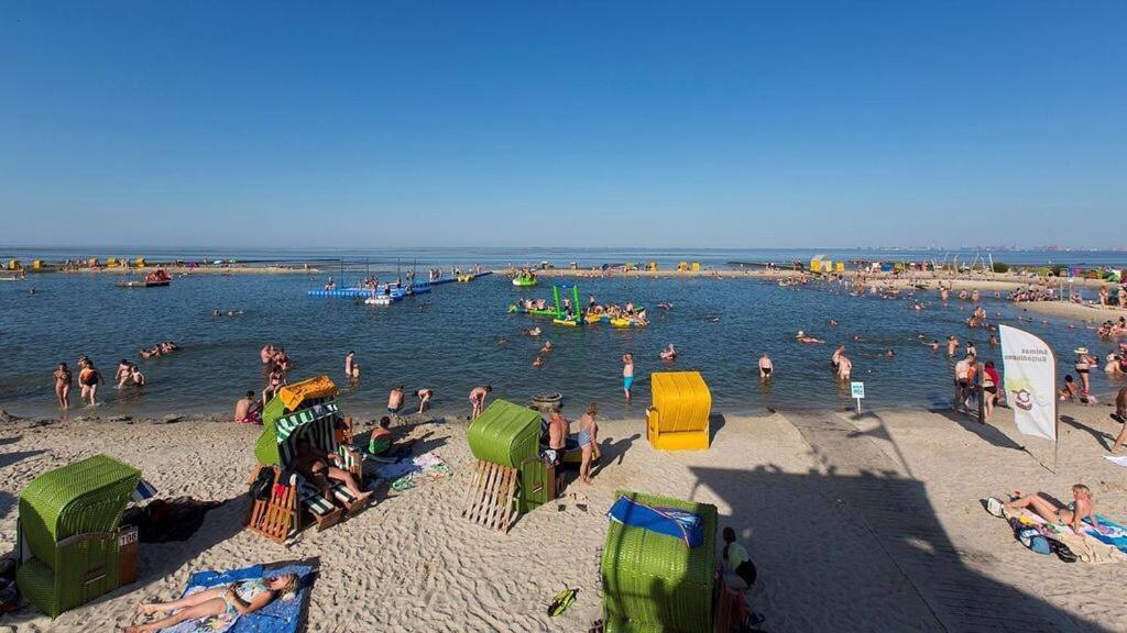 Ferienhaus Mundan 2 Burhave Esterno foto